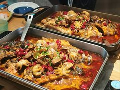 爆汁小海鲜甜麻辣鮰鱼-鱼酷活鱼烤鱼(仙林金鹰店)