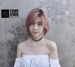 -INS羽毛接发·巴黎画染