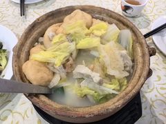 海鲜浮皮煲-禄源公·老莞诚饭店