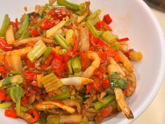 酸萝卜炒牛肚丝-笨罗卜浏阳菜馆(罗湖文和友店)