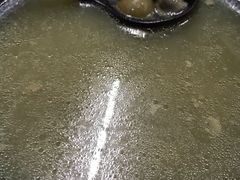 咸橄榄粉肠汤-汕尾小吃铜盘推(埔尾篮球场店)