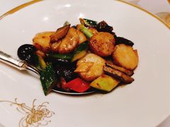 炒带子芦笋-万豪金殿(香港JW万豪酒店)
