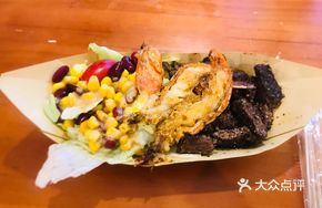 Golden Fried Prawns