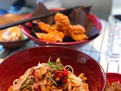 椒麻鸡丝凉面-面上有光