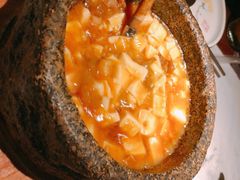 石锅鸡汤豆腐-绿茶餐厅(石家庄万象城店)
