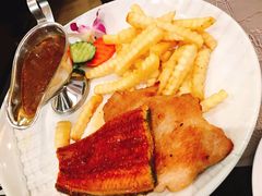 黑椒鸡扒饭-大有利茶餐厅(福民店)