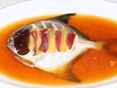 宫廷蒸长鳞鲳-骏莱海鲜鱼港(五角场店)