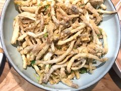 咸蛋黄焗茶树菇-潮粥荟·潮汕砂锅粥(槐房万达店)