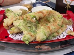 苔菜黄花鱼-君霖海鲜私房菜(春柳店)