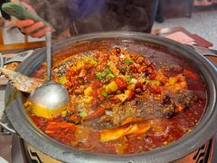 -探鱼·鲜青椒爽麻烤鱼(苏宁广场店)