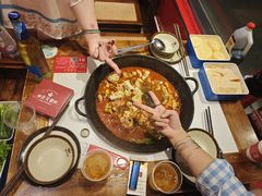 现点现杀乌鱼花-老天桥蛙炉火锅(姑苏总店)