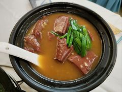 胡椒菲菜猪红-东江海辉酒楼·公司团建·商务宴请·生日宴(宝安店)