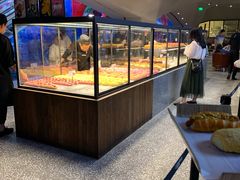 面包甜点陈列柜-LELECHA乐乐茶(上海五角场万达广场店)