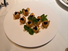 烹炒蜇头蚕豆-大董(环贸iapm店)