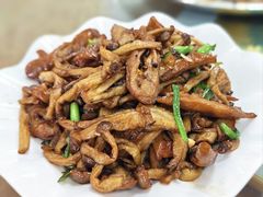 茶树菇肠头-苏记农家菜馆
