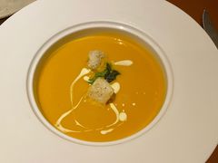 南瓜板栗浓汤PumpkinSoup-Golden Lily河内巴黎法越料理餐厅(建国西路店)