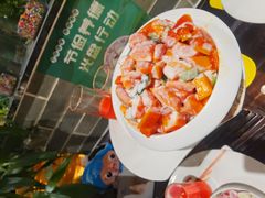木瓜酸奶沙拉-三英温泉度假酒店-自助餐厅