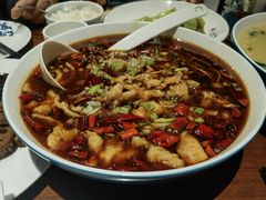 水煮肉片-崔义清鲁菜馆(大明湖店)