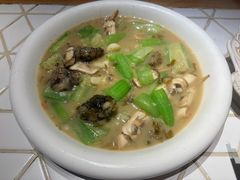 家烧蛏子丝瓜-十面欢腾·海鲜面·台式Bistro(长乐路店)