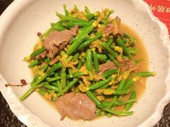 和牛炒日本青瓜花-古田居·特色寿司料理(星之岛旗舰店)