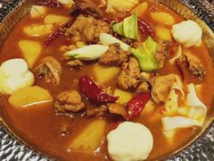 沙湾原始大盘鸡-丝路金桃·新疆菜(徐汇店)