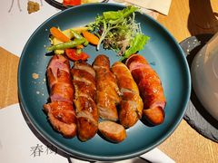 扒德式香肠-春树下·院子露台西餐厅(中隐于市店)