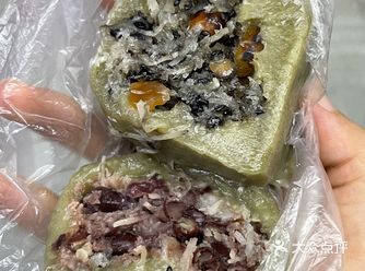 中山八这家走鬼档的青团好好食