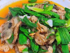 回锅肉-豆腐脑花