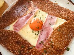 巴黎火腿鸡蛋芝士蘑菇可丽饼-RAC BAR(安福路店)