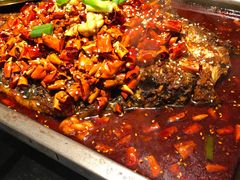 -探鱼·鲜青椒爽麻烤鱼(北京路天河城店)