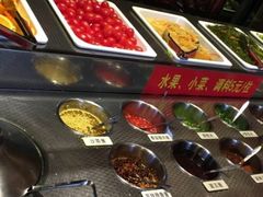 自助调料区-七欣天香辣蟹火锅(南京夫子庙店)
