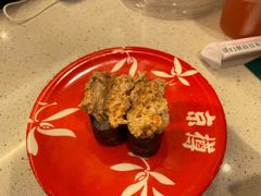 金枪鱼沙拉军舰-京樽回転寿司(奥林匹克店)
