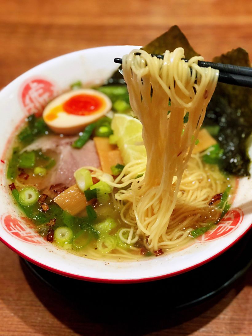 清汤盐味拉面