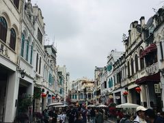 -海口骑楼小吃街