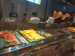 自助取餐区-韩京炭火烤肉自助料理(柯桥万达店)