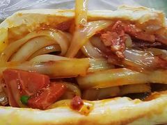 锅盔夹张飞牛肉凉粉-小陈方酥锅盔(古城总店)