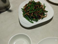 茶树菇炒豆角-鹦鹉小厨味道餐厅(山大南路店)