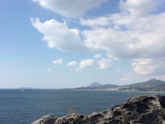 中文大浦海岸柱状节理带-柱状节理带