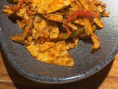 拌牛板筋-原始泥炉烤肉(总店)