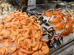 飞蟹海虾青口贝-长春富力万达文华酒店-集·味自助餐厅