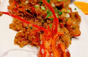 Black Truffle Steamed Lobster with Sticky Rice