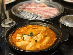 海鲜辣豆腐汤-本家·添百客韩国料理(泰然店)