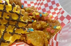 Waffle-style Sweet and Sour Pork