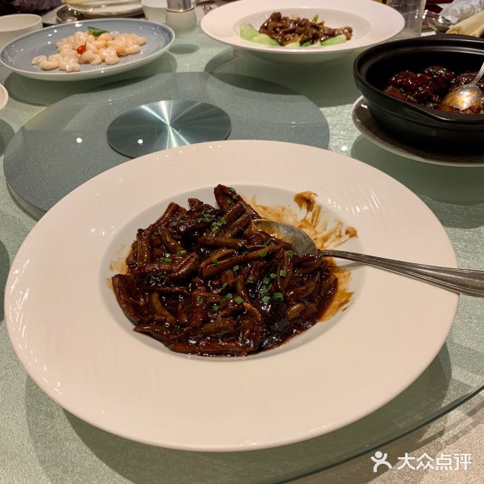 上海和平饭店龙凤厅 Dragon Phoenix本帮鳝丝图片