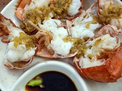 蒜蓉蒸波士顿龙虾-强记龙虾钳(定安里店)