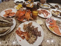 生食甜虾-禾斗海鲜自助(市南银座店)