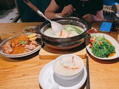 生炒广东菜心-潮粥荟·潮汕砂锅粥(朝阳大悦城店)
