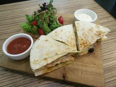 香肠蘑菇芝士饼-榖屋house of flour(张江首店)