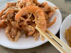 炸河虾-北京龙庆四季香农家饭庄·灶台鱼·碳烤虹鳟鱼(龙庆峡店)