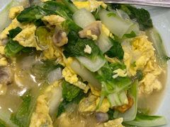 蛤蜊肉炒小白菜-良友·海鲜青岛菜(五四广场店)